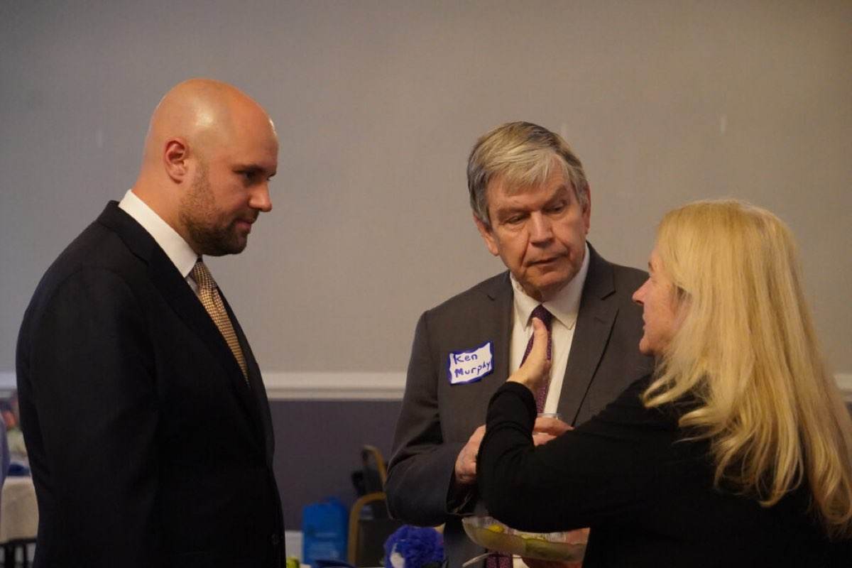 Eugene Bondar at a community event