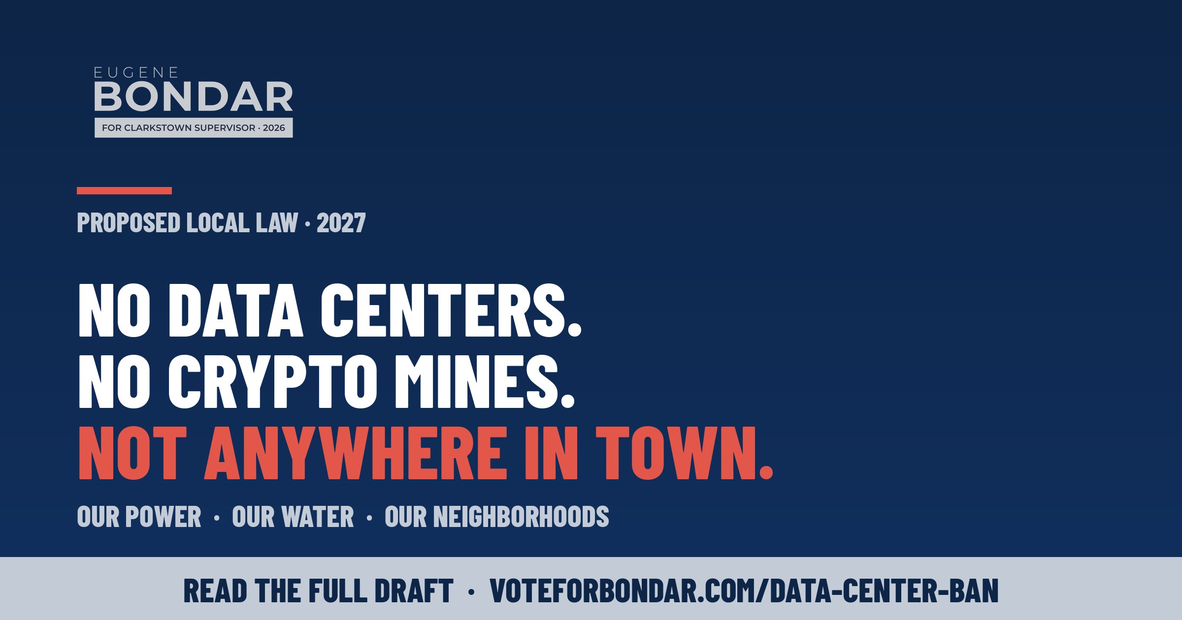 Proposed law: data center & crypto mining ban