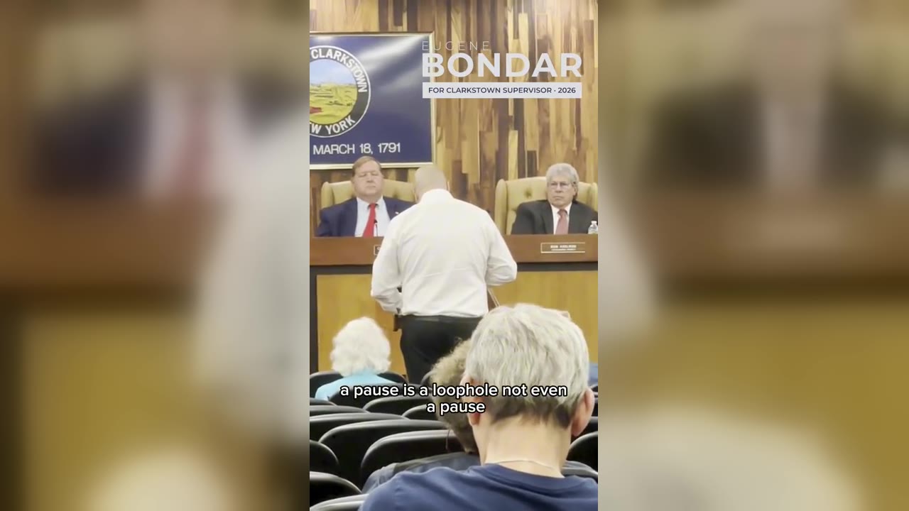 6 Month Moratorium Public Hearing - Sept. 2026, New City, NY